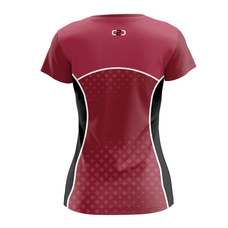 CRIMSON Warmup Shirt Design Your Own Custom - Image 2