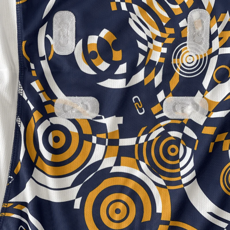 Halo Netball Dress Navy/Gold - Image 3