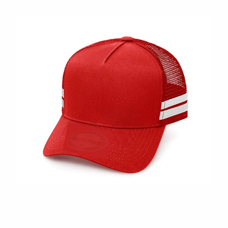 A-Frame Striped Trucker Cap - Image 12