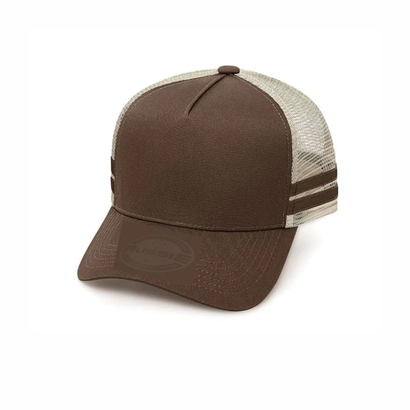 A-Frame Striped Trucker Cap - Image 3