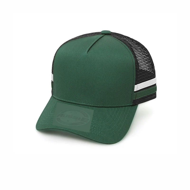 A-Frame Striped Trucker Cap - Image 5