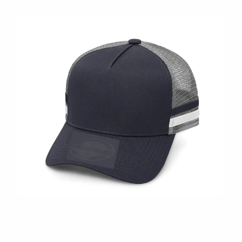 A-Frame Striped Trucker Cap - Image 8