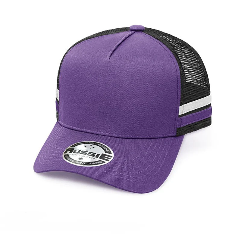 A-Frame Striped Trucker Cap Kids - Image 2