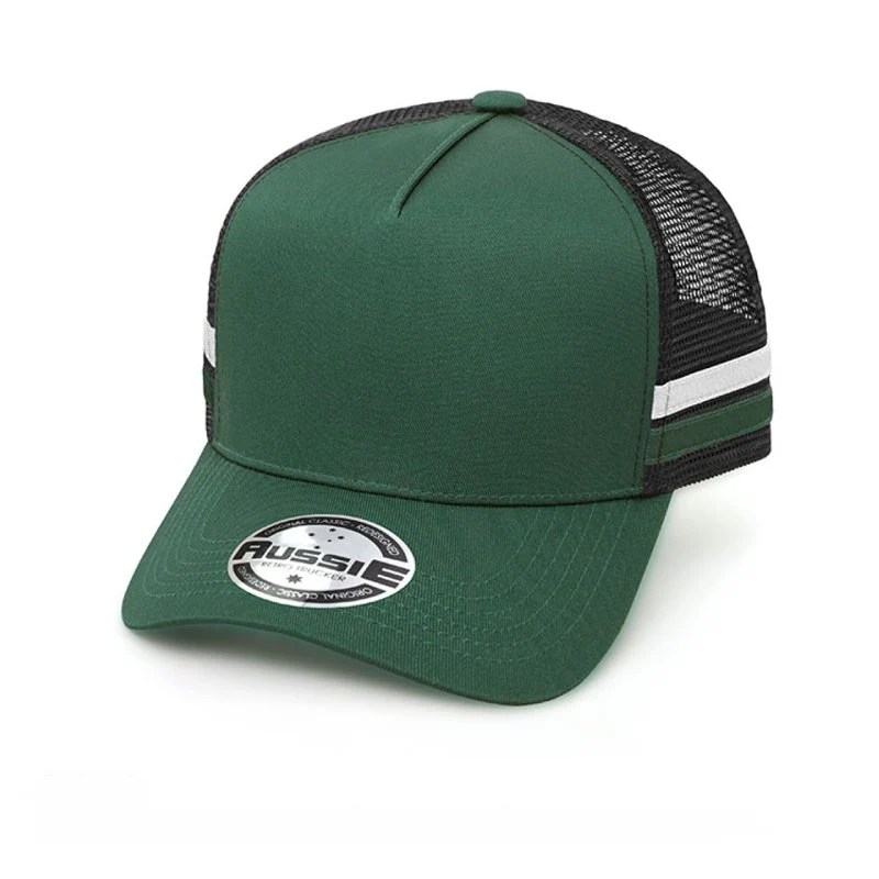 A-Frame Striped Trucker Cap Kids - Image 4