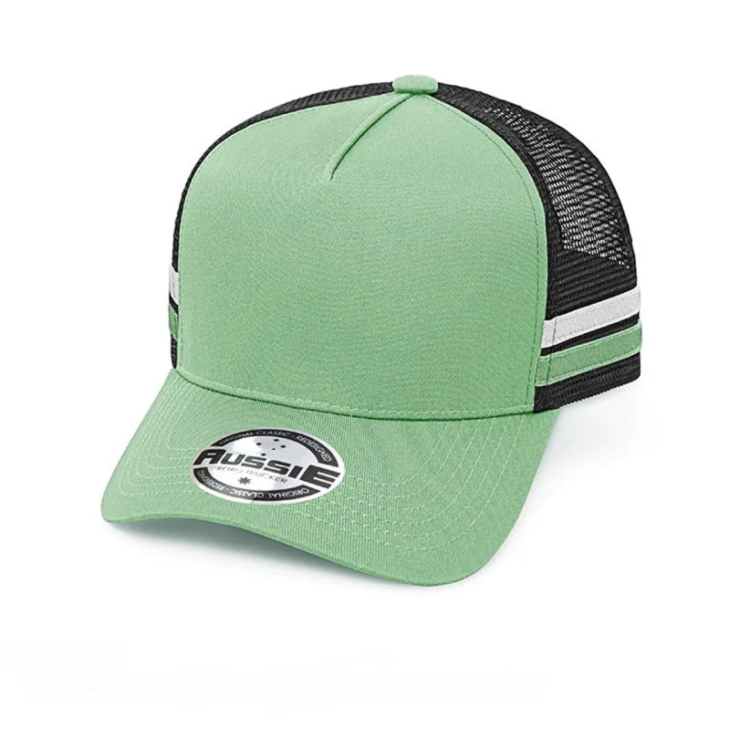 A-Frame Striped Trucker Cap Kids - Image 5