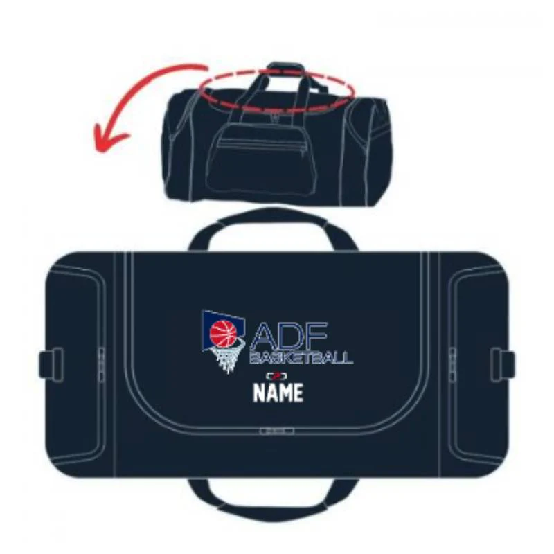 ADF Basketball Duffle Bag Navy