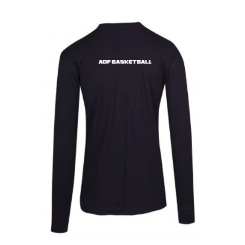 ADF Basketball Long Sleeve Tee Navy - Image 2
