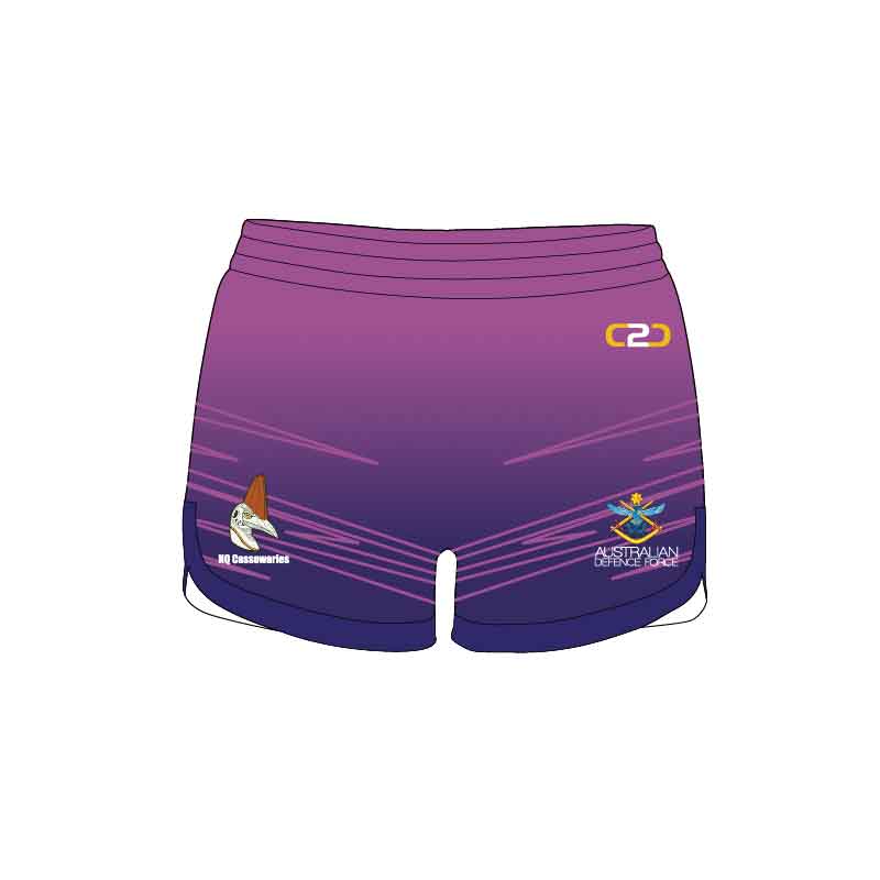 ADF North Queensland Netball Ladies Training Shorts 7.5 cm inseam