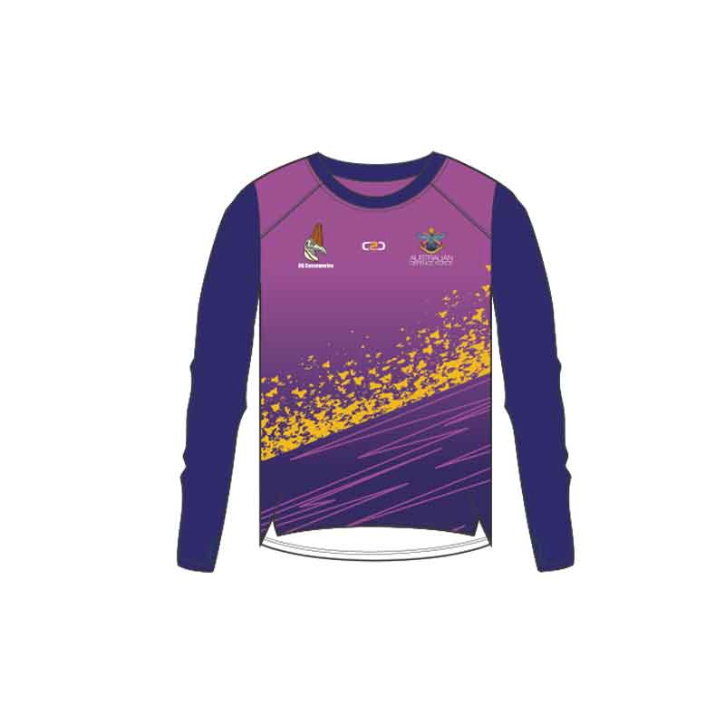 ADF North Queensland Netball Long Sleeve tee