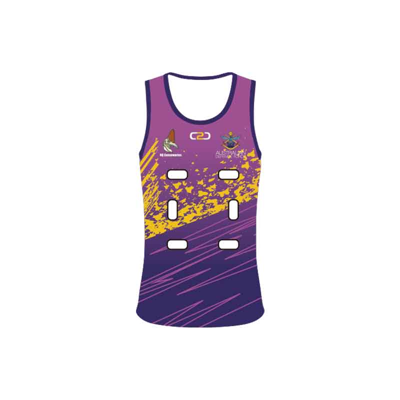 ADF North Queensland Netball Mens Playing Singlet