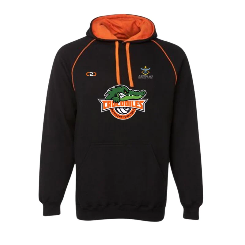 ADF NT Crocs Contrast Fleecy Hoodie