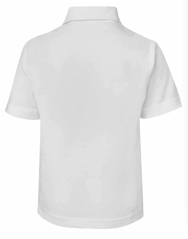 Albatross Netball Kids Polo White - Image 2