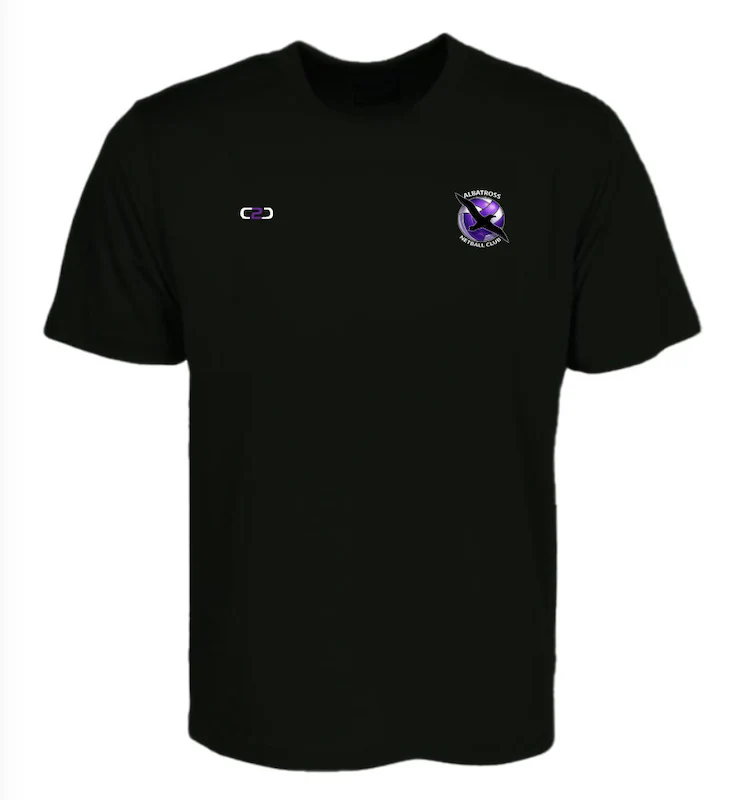 Albatross Netball Tee Black
