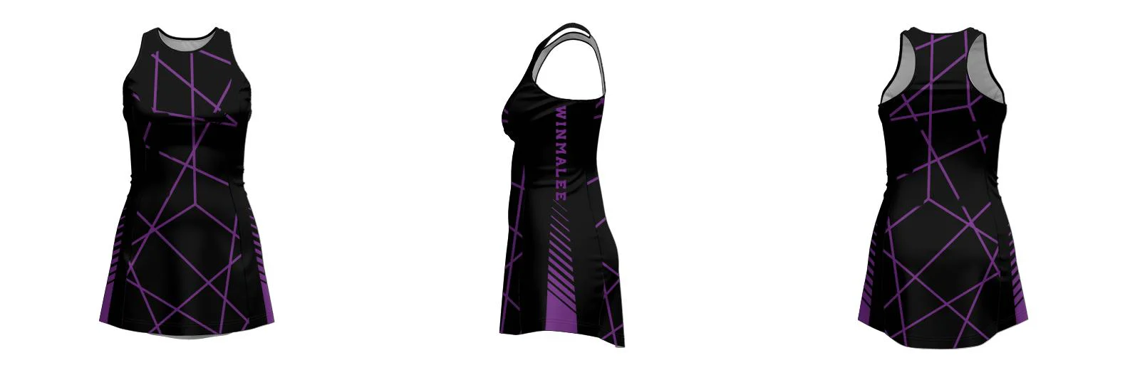 Attack SlimFit HP Netball Dress Design Your Own Custom