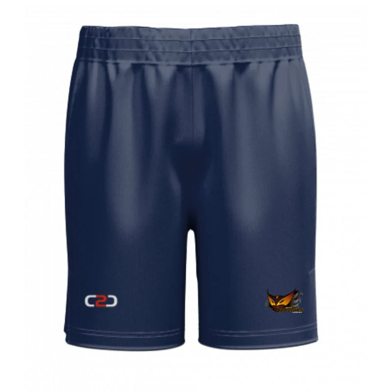 Balmain Wolverines Pro Shorts Mens Youths Navy