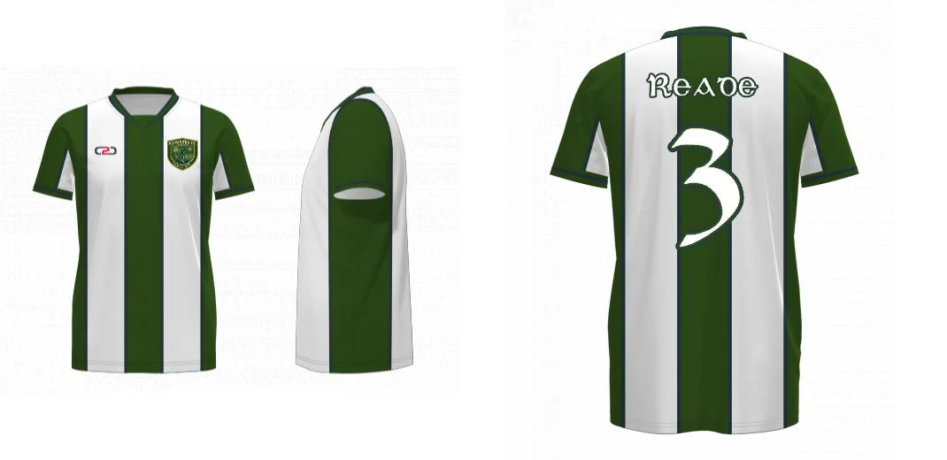 Barcelona Core Soccer Jersey Insert V Neck Design Your Own Custom