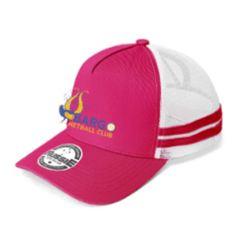 Bargo Netball Ponytail Cap Hot Pink