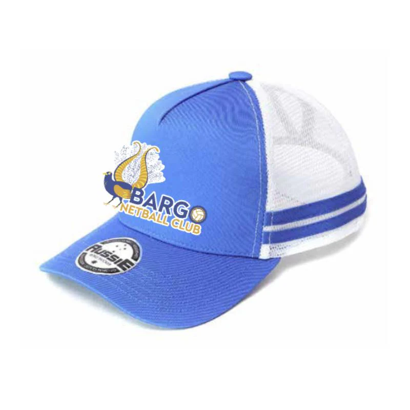 Bargo Netball Ponytail Cap Ocean Blue