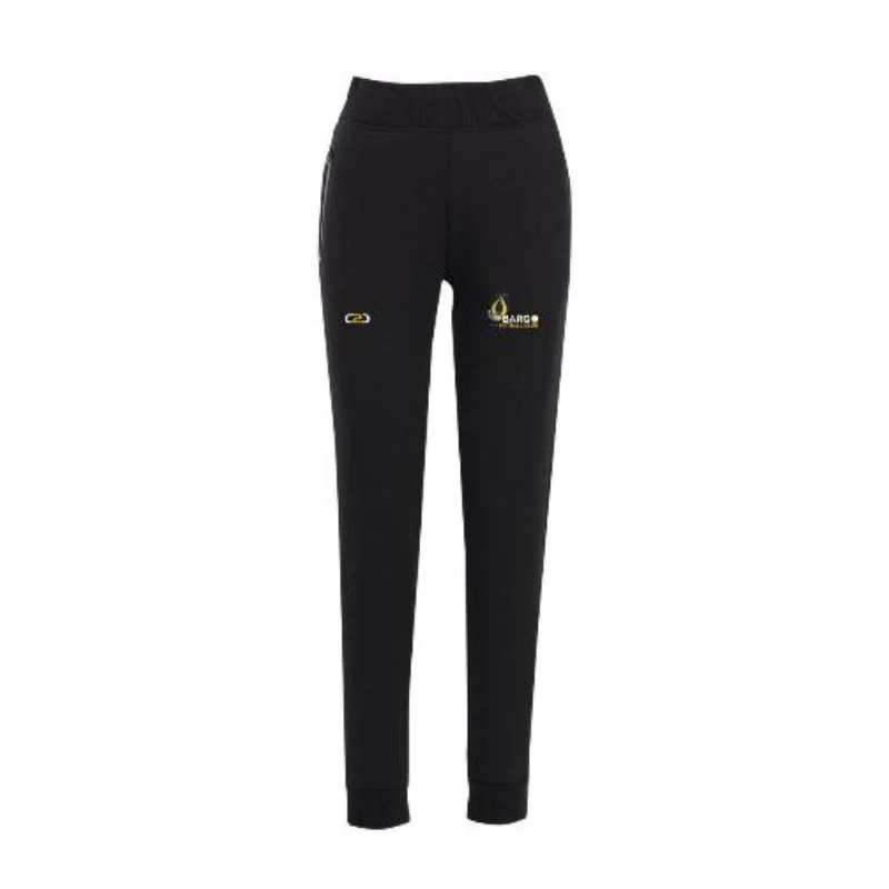 Bargo Netball Stance Fleece Pants Black Mens/Ladies - Image 2