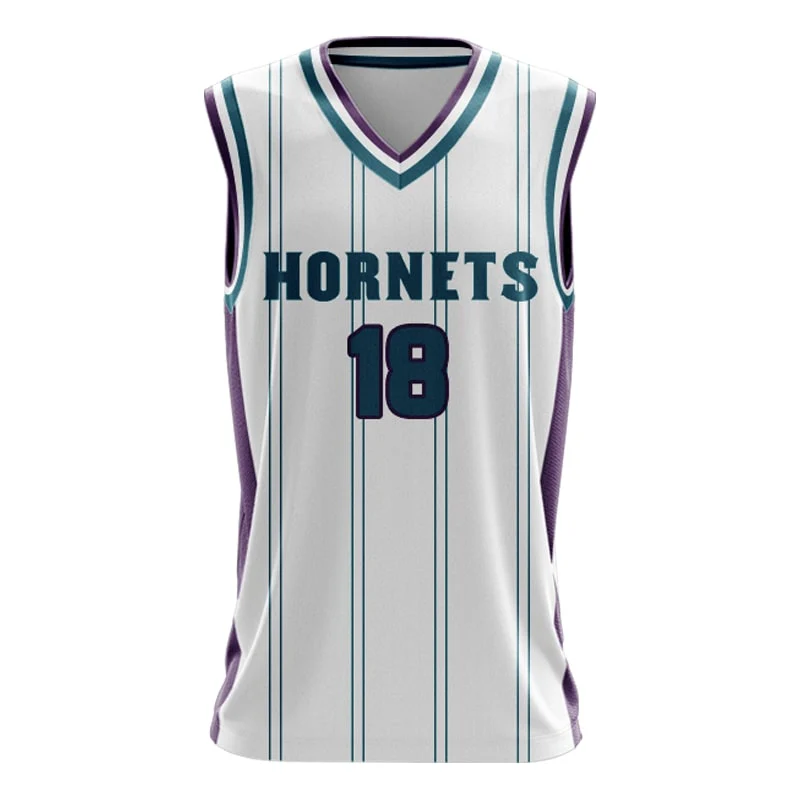 Custom Charlotte Hornets Inspired Core Basketball Singlet