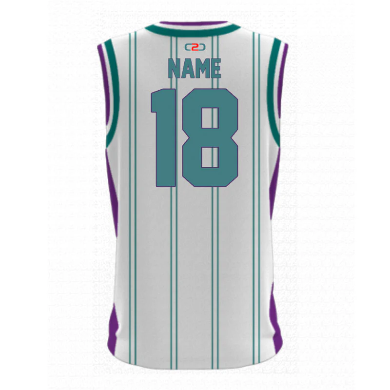 Custom Charlotte Hornets Inspired Core Basketball Singlet - Image 2