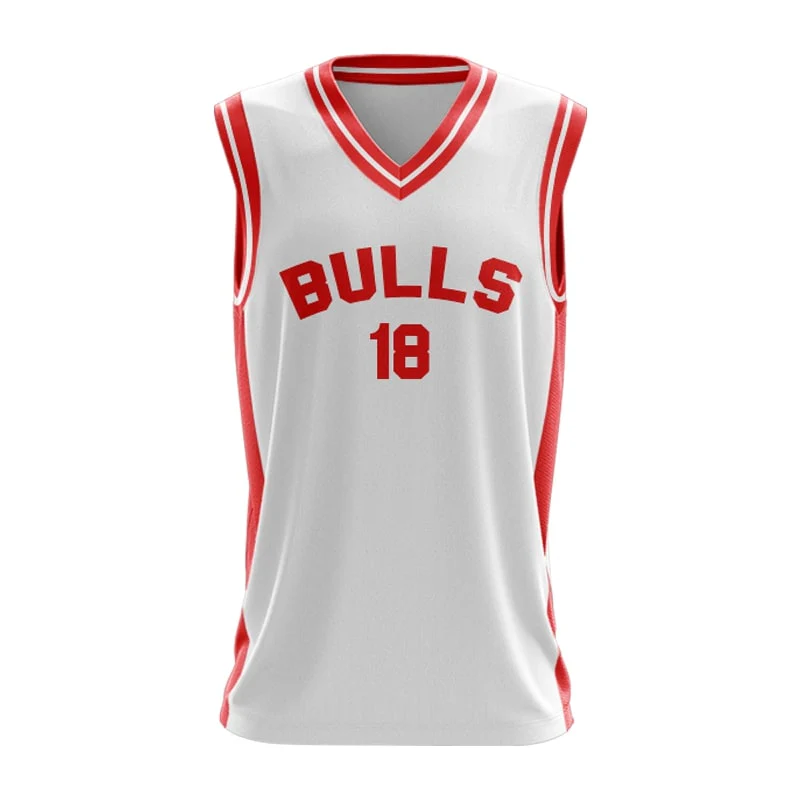 Custom Bulls Inspired Core Basketball Singlet