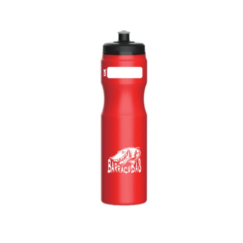 BDC Barracudas 800ml Water Bottle Red - Image 2