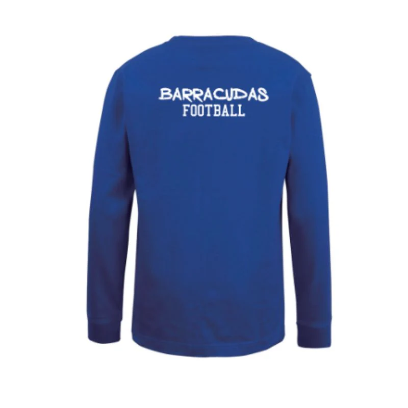 BDC Barracudas Kids LS Royal Cotton Tee - Image 5