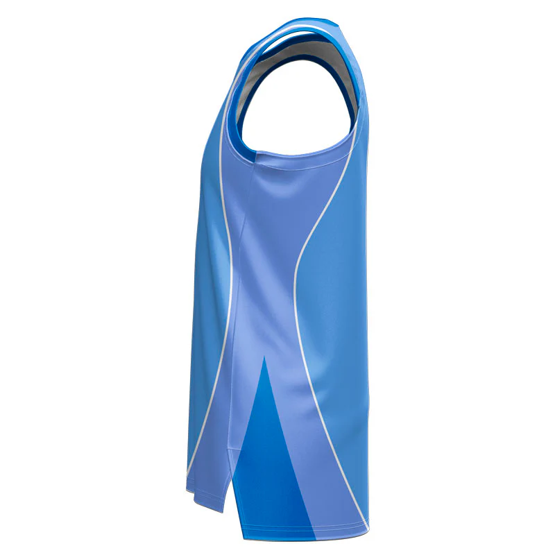 Custom Bear Slimfit Basketball Singlet - Image 2