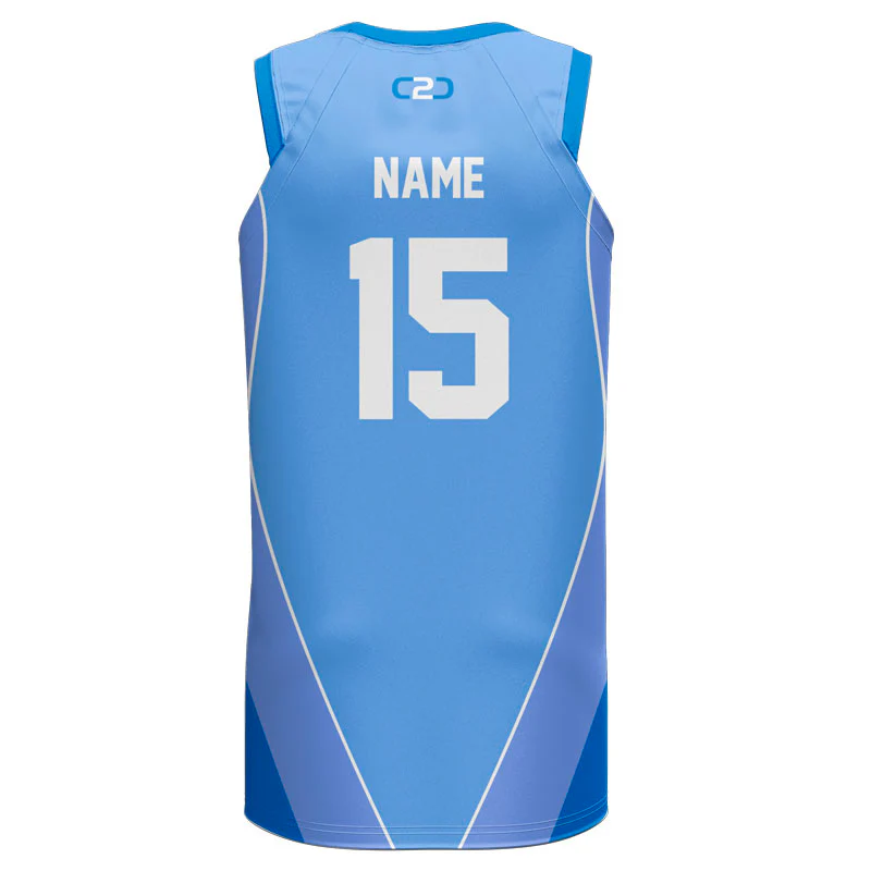 Custom Bear Slimfit Basketball Singlet - Image 3
