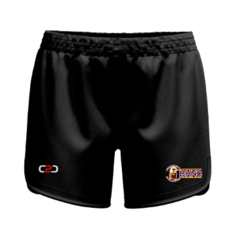 BHSNC Pro Curved Shorts Womens Girls Black