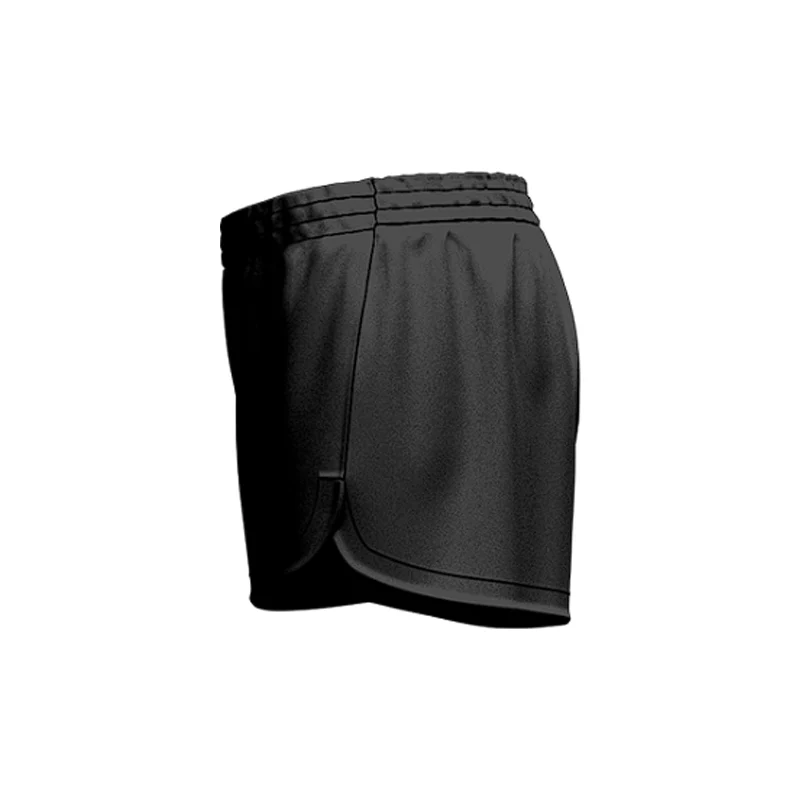 BHSNC Pro Curved Shorts Womens Girls Black - Image 3