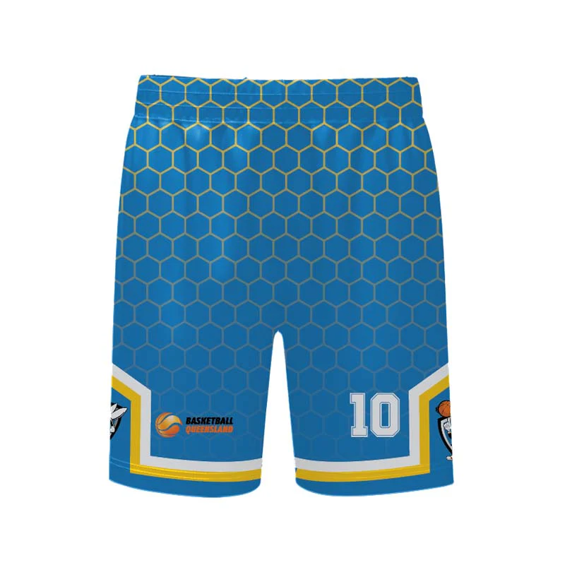 Biloela Basketball Core Shorts Blue