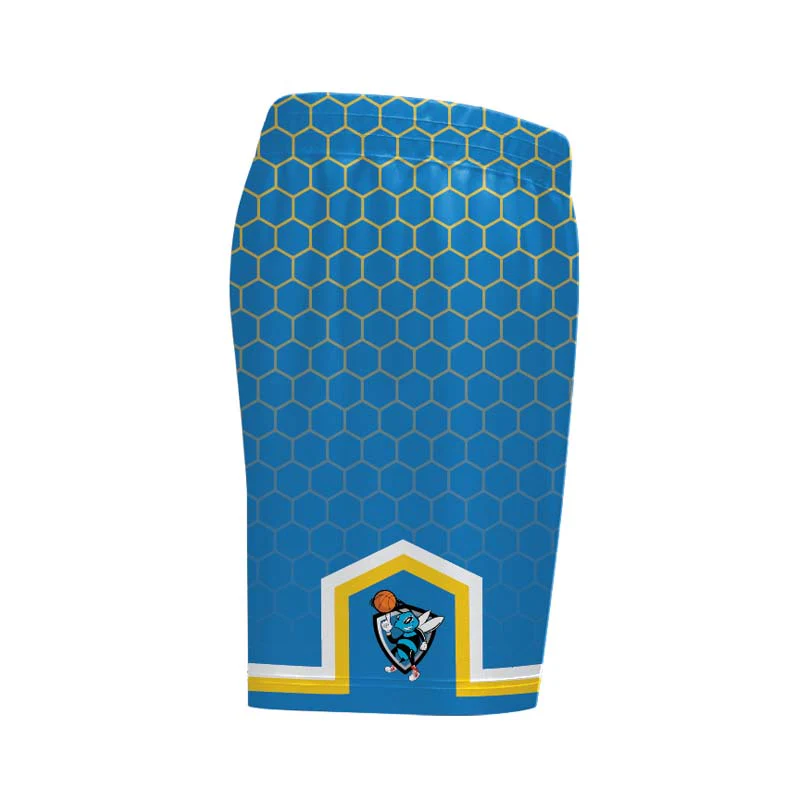 Biloela Basketball Core Shorts Blue - Image 2