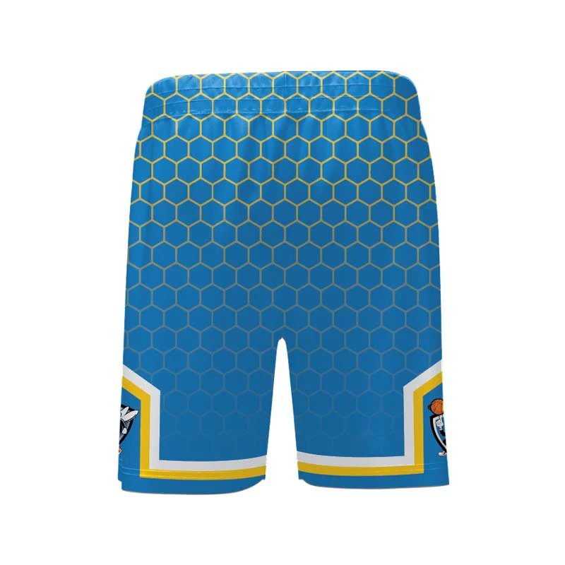 Biloela Basketball Core Shorts Blue - Image 3