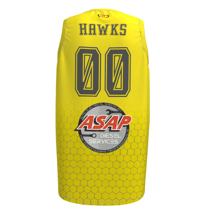 Biloela Basketball Hawks Core Singlet Mens - Image 2
