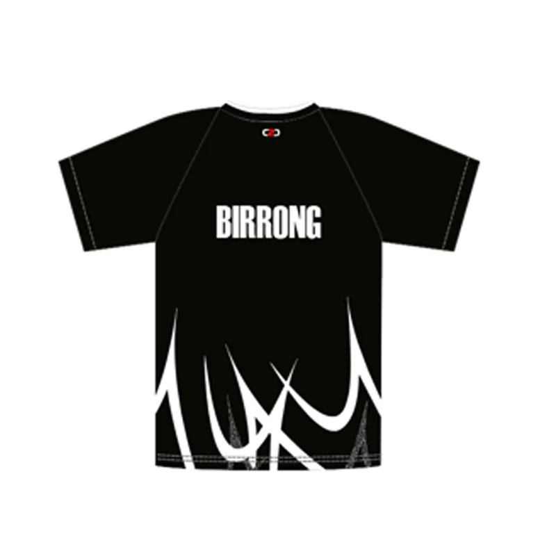 Birrong Sports Netball Warm Up V Neck Tee - Image 2