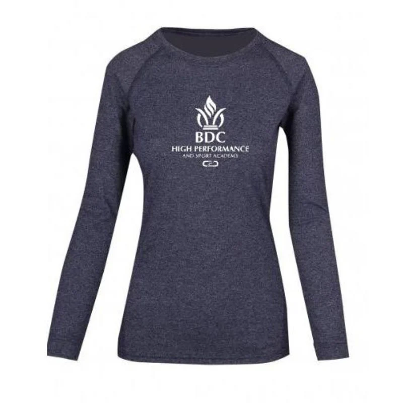 Bishop Druitt College Long Sleeve Tee Navy Heather