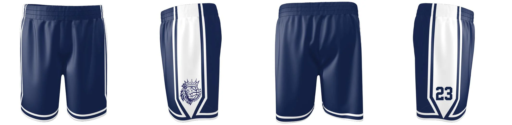 Blue Core Pro Shorts Design Your Own Custom