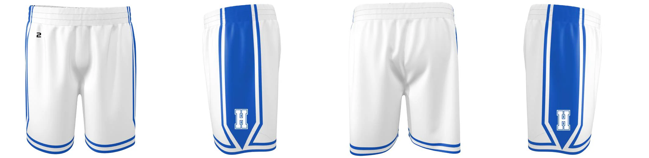 Blue Core Pro Shorts Design Your Own Custom