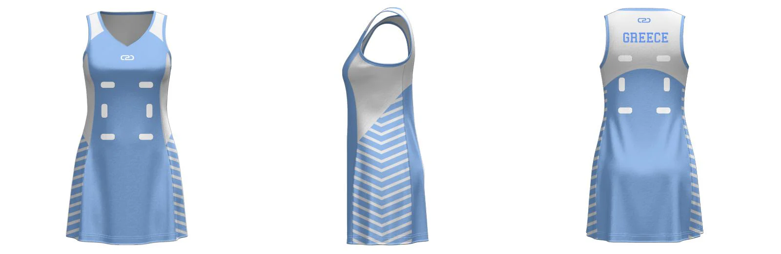 Boomers Core Netball Dress Custom Design Your Own