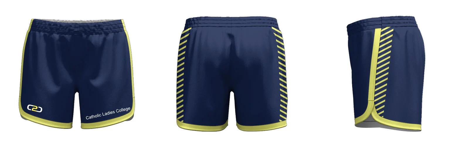 Boomers SlimFit HP Ladies Girls Curve Shorts Pro Design Your Own Custom