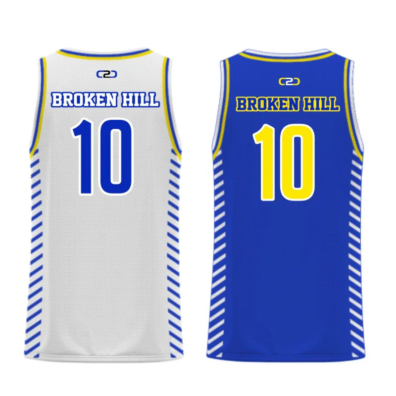 Broken Hill Basketball Core Reversible Singlet - Image 2