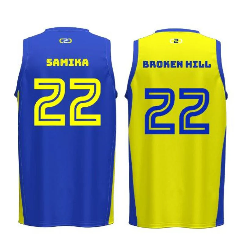 Broken Hill Basketball Core V Reversible Singlet - Image 3