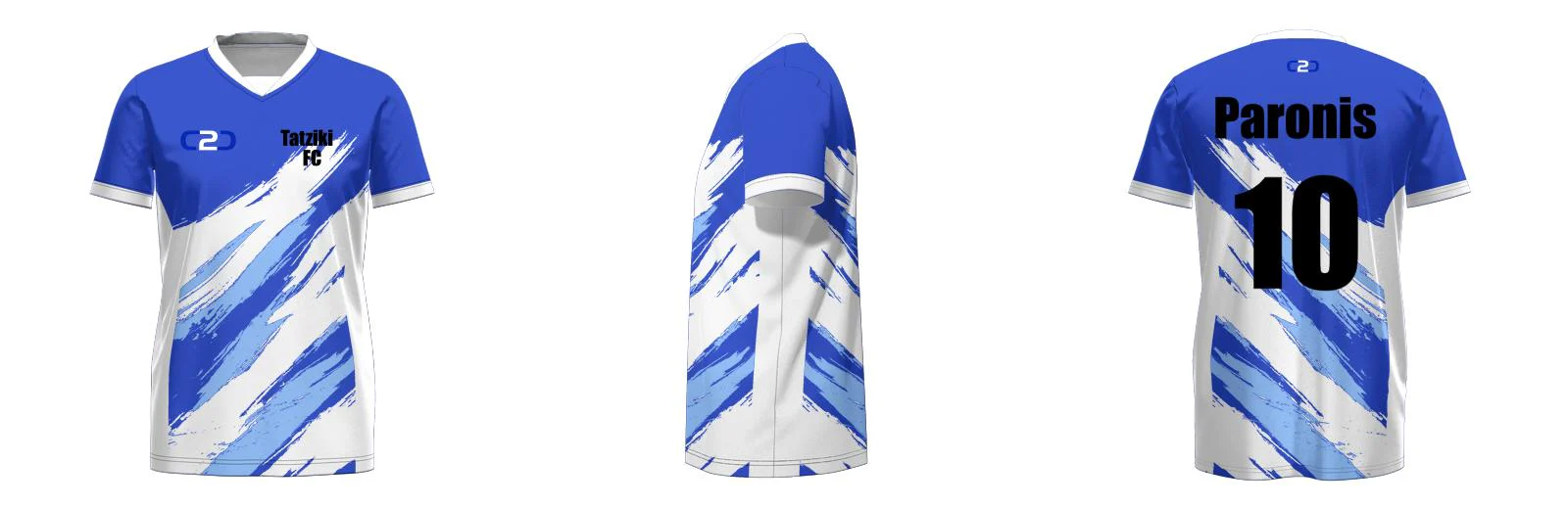 Brushes Soccer Core Soccer Jersey Insert V Neck Design Your Own Custom