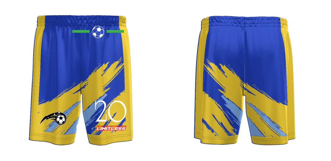 Brushes Soccer Shorts Design Your Own Custom