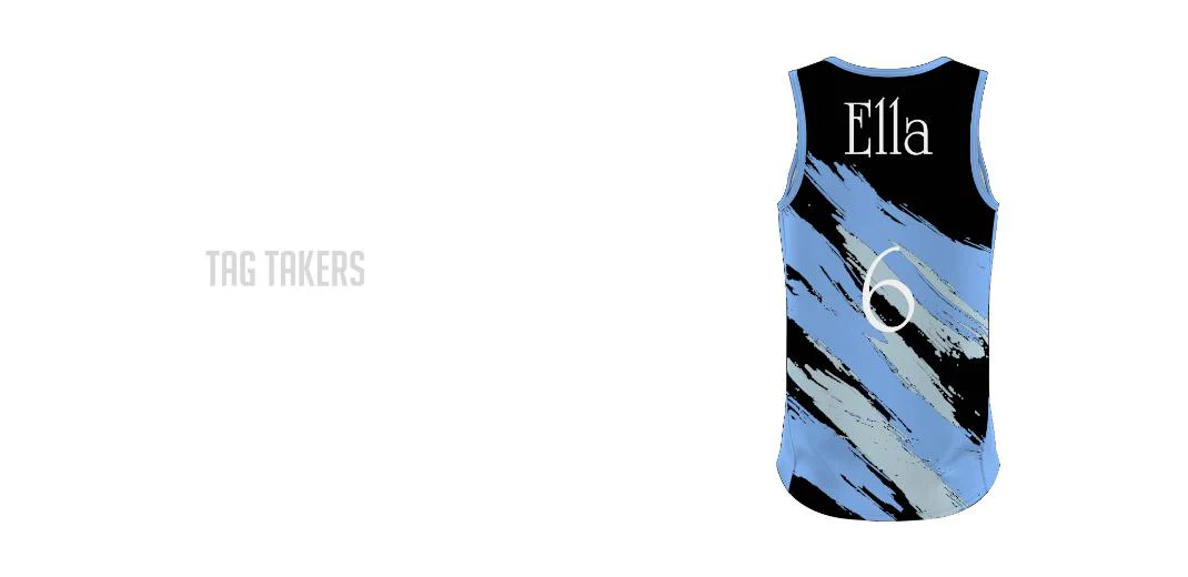 Brushes Sport Singlet Design Your Own
