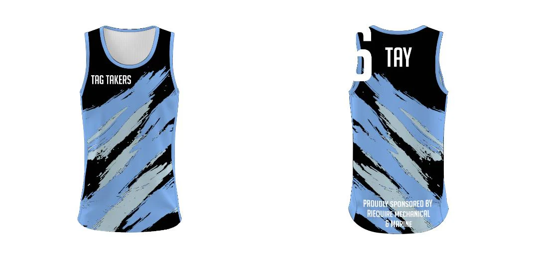 Brushes Sport Singlet Design Your Own