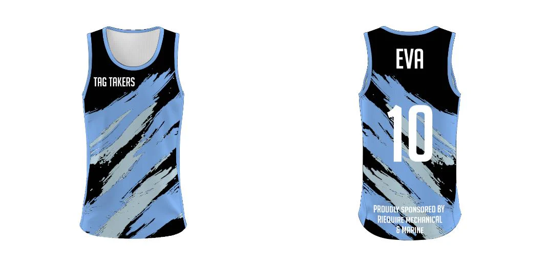 Brushes Sport Singlet Design Your Own