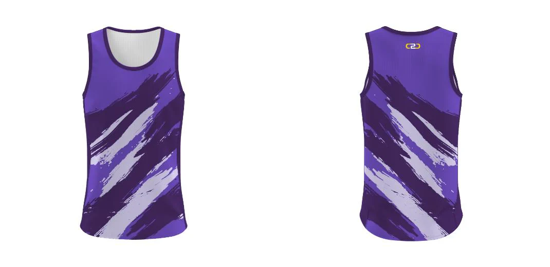 Brushes Sport Singlet Design Your Own